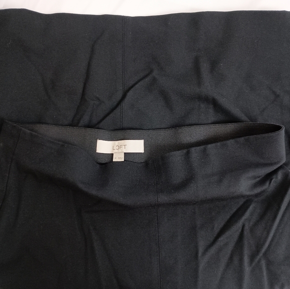 2/$30 LOFT Casual Formal Elegant Black Skirt (#1,442) - Picture 1 of 6